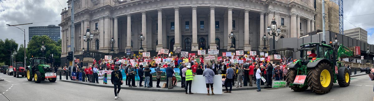 Stop AusNet's Towers Rally 2022