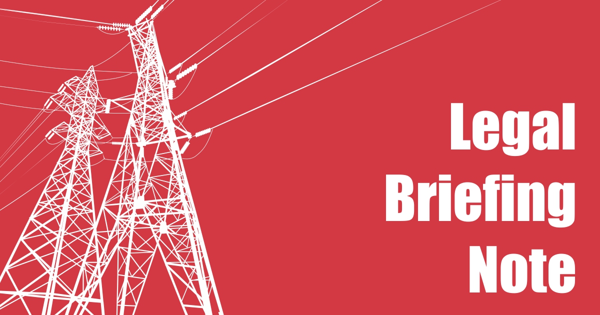 Legal Briefing Note