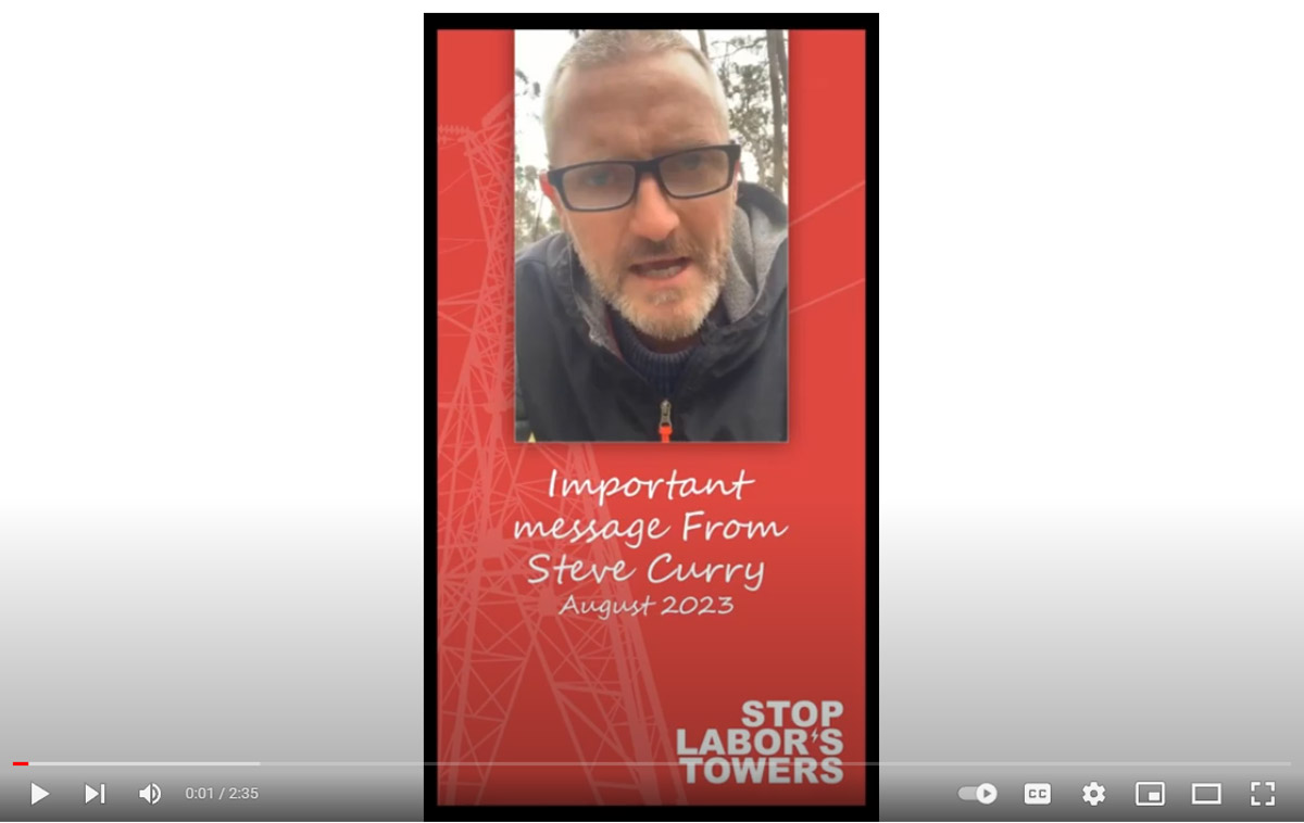 Important message from Steve Curry